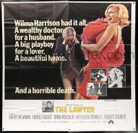 1f191 LAWYER int'l 6sh '70 Barry Newman as Petrocelli, super sexy Mary Wilcox had it all!