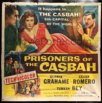 1f219 PRISONERS OF THE CASBAH 6sh '53 dazzling, desirable, and deadly sexy Gloria Grahame!