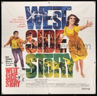 1f272 WEST SIDE STORY 6sh R68 Academy Award winning classic musical, Natalie Wood, Richard Beymer