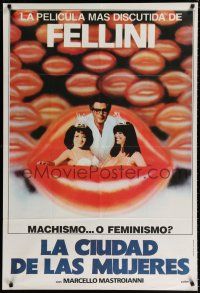 1f315 CITY OF WOMEN Argentinean '80 Federico Fellini's La Citta delle donne, Marcello Mastroianni!