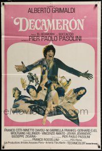 1f324 DECAMERON Argentinean '71 Pier Paolo Pasolini's Italian comedy, different image!