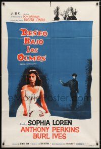 1f326 DESIRE UNDER THE ELMS Argentinean '58 Sophia Loren, Anthony Perkins, Eugene O'Neill play!