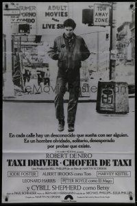 1f407 TAXI DRIVER Argentinean '76 classic c/u of Robert De Niro walking, Martin Scorsese!