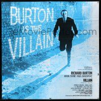 1f006 VILLAIN English 6sh '71 best image of Richard Burton running in alley!