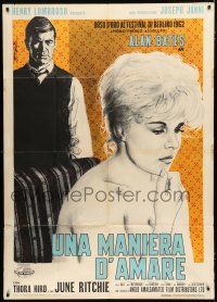 1f507 KIND OF LOVING Italian 1p '63 Schlesinger, Nistri art of Alan Bates & sexy June Ritchie!