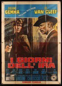 1f057 DAY OF ANGER Italian 2p '67 I giorni dell'ira, Lee Van Cleef, Gemme, spaghetti western!