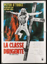 1f094 RULING CLASS Italian 2p '73 crazy Peter O'Toole thinks he is Jesus, directed by Peter Medak