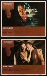 1g921 ALTERED STATES 2 LCs '80 William Hurt, Paddy Chayefsky, Ken Russell, sci-fi horror!