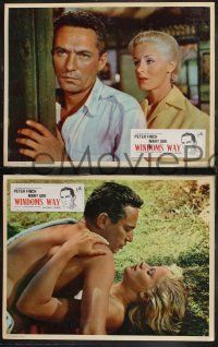1g508 WINDOM'S WAY 8 English LCs '58 Peter Finch & sexy Mary Ure, they found Shangri-La!