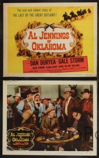 1g024 AL JENNINGS OF OKLAHOMA 8 LCs R57 the real and violent story of the last of the great outlaws