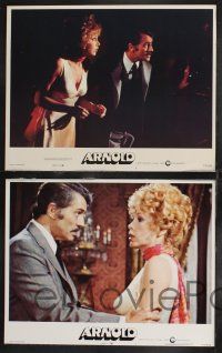 1g726 ARNOLD 4 LCs '73 bride Stella Stevens, Roddy McDowall, he's dead and a newlywed!