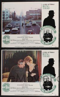 1g051 BEING THERE 8 LCs '80 Peter Sellers, Shirley MacLaine, directed by Hal Ashby!