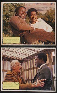 1g075 BROTHER JOHN 8 LCs '71 Sidney Poitier is an angel, Bradford Dillman, Will Geer!