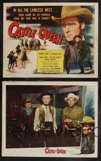 1g090 CATTLE QUEEN 8 LCs '51 men died quicker under the ice-cold gaze of Western Beauty Maria Hart!