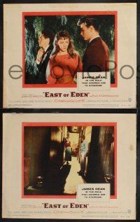 1g852 EAST OF EDEN 3 LCs R57 first James Dean, John Steinbeck, directed by Elia Kazan!
