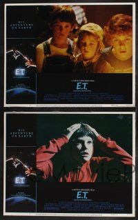 1g134 E.T. THE EXTRA TERRESTRIAL 8 LCs '82 Steven Spielberg classic, Henry Thomas, Barrymore