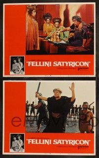 1g157 FELLINI SATYRICON 8 LCs '70 Federico's Italian cult classic, Rome before Christ!