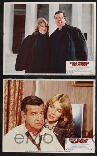 1g160 FIRST MONDAY IN OCTOBER 8 LCs '81 Walter Matthau, Jill Clayburgh, Supreme Court Justice