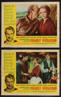 1g614 FRIENDLY PERSUASION 6 LCs R61 Gary Cooper in a movie that will pleasure you in a hundred ways