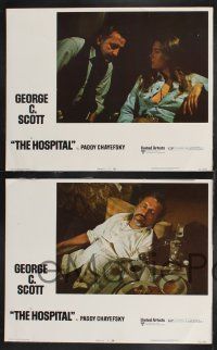 1g219 HOSPITAL 8 LCs '71 George C. Scott, Paddy Chayefsky, watch them operate!
