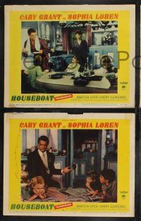 1g864 HOUSEBOAT 3 LCs '58 great images of Cary Grant & Sophia Loren!