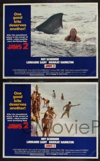 1g775 JAWS 2 4 LCs R80 one good bite deserves another, what could be more terrifying, Scheider!