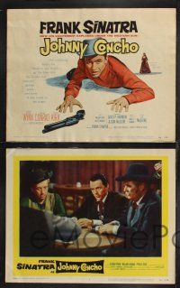 1g248 JOHNNY CONCHO 8 LCs '56 cowboy Frank Sinatra, Keenan Wynn, William Conrad!