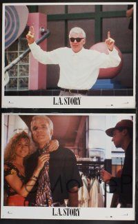 1g258 L.A. STORY 8 LCs '91 Mick Jackson, Steve Martin, Victoria Tennant, Sarah Jessica Parker