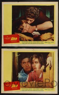 1g274 LISA 8 LCs '62 Stephen Boyd, Dolores Hart, The Inspector!