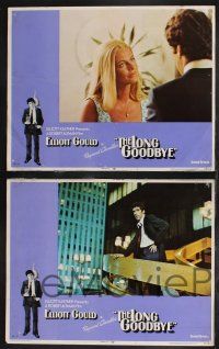 1g280 LONG GOODBYE 8 LCs '73 Elliott Gould as Philip Marlowe, Sterling Hayden, Nina Van Pallandt!