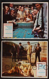 1g291 MACHINE GUN McCAIN 8 LCs '70 John Cassavetes, Britt Ekland, Gena Rowlands, casino gambling!