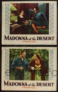 1g785 MADONNA OF THE DESERT 4 LCs '48 sexy Lynne Roberts & Don Red Barry!