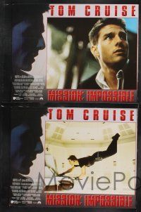 1g007 MISSION IMPOSSIBLE 10 LCs '96 Tom Cruise, Jean Reno, Brian De Palma directed!
