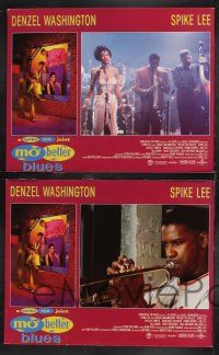 1g557 MO' BETTER BLUES 7 LCs '90 Denzel Washington, Wesley Snipes, A Spike Lee Joint!
