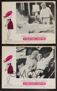 1g329 NICE GIRL LIKE ME 8 LCs '69 Barbara Ferris, Harry Andrews, Gladys Cooper