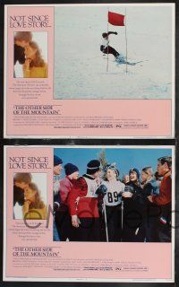 1g347 OTHER SIDE OF THE MOUNTAIN 8 LCs '75 paralyzed Olympic skier Marilyn Hassett & Beau Bridges!