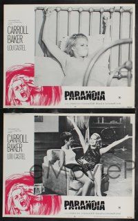 1g563 PARANOIA 7 LCs '69 x-rated Umberto Lenzi giallo sucks you into a whirlpool of erotic love!