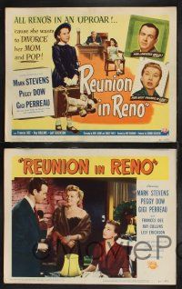 1g384 REUNION IN RENO 8 LCs '51 Gigi Perreau wants to divorce parents Mark Stevens & Peggy Dow!