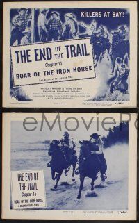 1g805 ROAR OF THE IRON HORSE 4 chapter 15 LCs '51 cowboy Jock Mahoney serial, The End of the Trail!