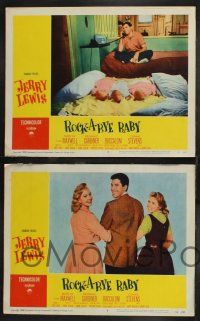 1g702 ROCK-A-BYE BABY 5 LCs '58 Jerry Lewis with Marilyn Maxwell, Connie Stevens!