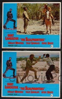 1g400 SCALPHUNTERS 8 LCs '68 Burt Lancaster, Ossie Davis, Telly Savalas, Shelley Winters!