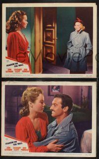 1g892 SHADOW ON THE WALL 3 LCs '49 cool film noir, Ann Sothern who will stop at nothing!