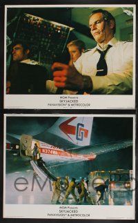 1g412 SKYJACKED 8 LCs '72 airline pilot Charlton Heston, sexy Yvette Mimieux, James Brolin!