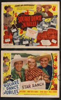 1g428 SQUARE DANCE JUBILEE 8 LCs '49 Red Barry, Mary Beth Hughes, all-star country music!