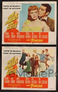 1g457 THOSE REDHEADS FROM SEATTLE 8 3D LCs '53 Rhonda Fleming, Gene Barry in musical numbers!