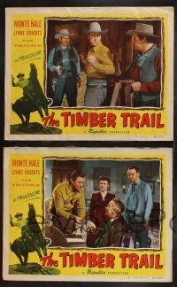 1g715 TIMBER TRAIL 5 LCs '48 Monte Hall, Lynne Roberts, Roy Barcroft!