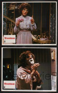 1g463 TOOTSIE 8 LCs '82 great images of Dustin Hoffman in drag, Sydney Pollack classic!