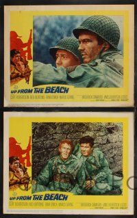 1g480 UP FROM THE BEACH 8 LCs '65 Cliff Robertson, Red Buttons & Marius Goring!