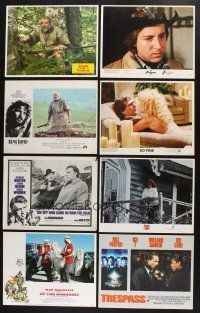 1h010 LOT OF 88 LOBBY CARDS '65 - '01 great scenes from 18 different movies!