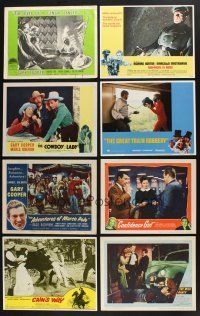 1h011 LOT OF 71 LOBBY CARDS '52 - '80 a variety of great scenes from 20 different movies!